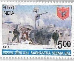 India 2013 Sashastra Seema Bal Stamp MNH